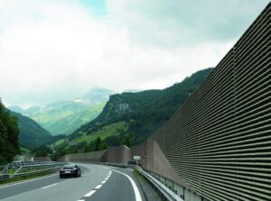 Bwr Betonwerke Schallschutzmaueautobahn Zederhaus