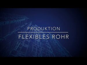 Ein flexibles Elektrorohr entsteht