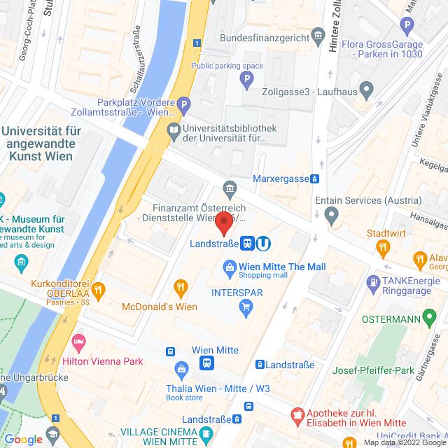 A1 Shop Wien Landstraße Anfahrtsmappe