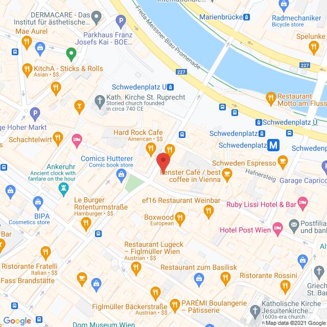 A1 Telekom 1010 Wien, Rotenturmstraße 20 Anfahrtsmappe