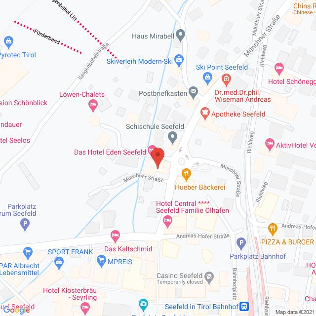 Anfahrtsmappe von Lehrbetrieb Das Hotel Eden nach Das Hotel Eden – Anfahrtsmappe