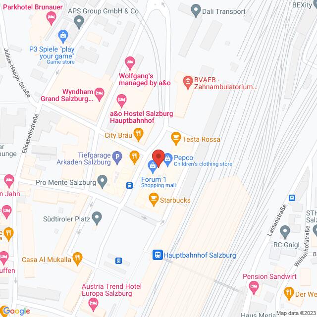 Dunkin Donuts – Südtiroler Pl. 13, 5020 Salzburg Anfahrtsmappe