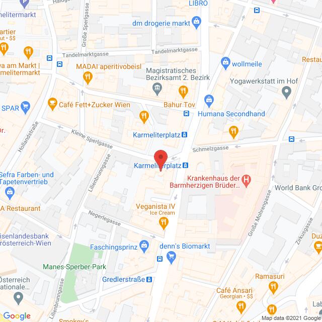 Anfahrtsmappe von Lehrbetrieb Hair Fair nach Hair Fair – Taborstraße 17B, 1020 Wien – Anfahrtsmappe