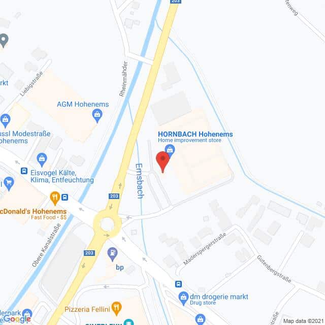 Hornbach Lustenauer Str. 116, 6845 Hohenems Anfahrtsmappe