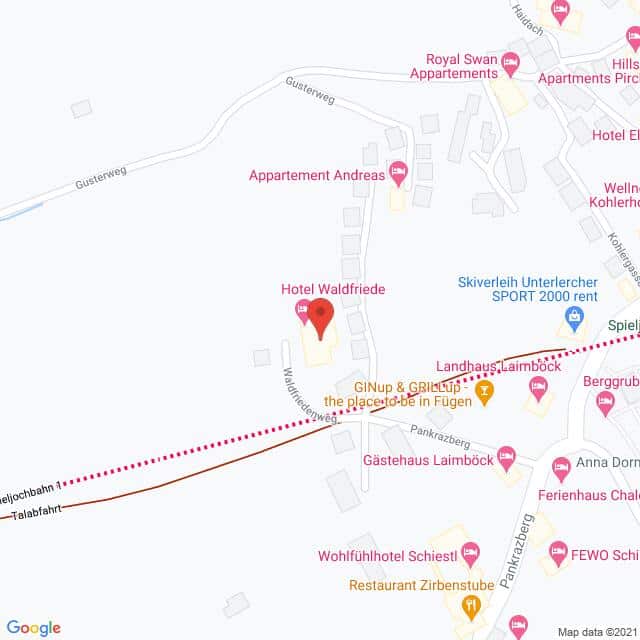 Anfahrtsmappe von Lehrbetrieb Hotel Waldfriede nach Hotel Waldfriede – Anfahrtsmappe