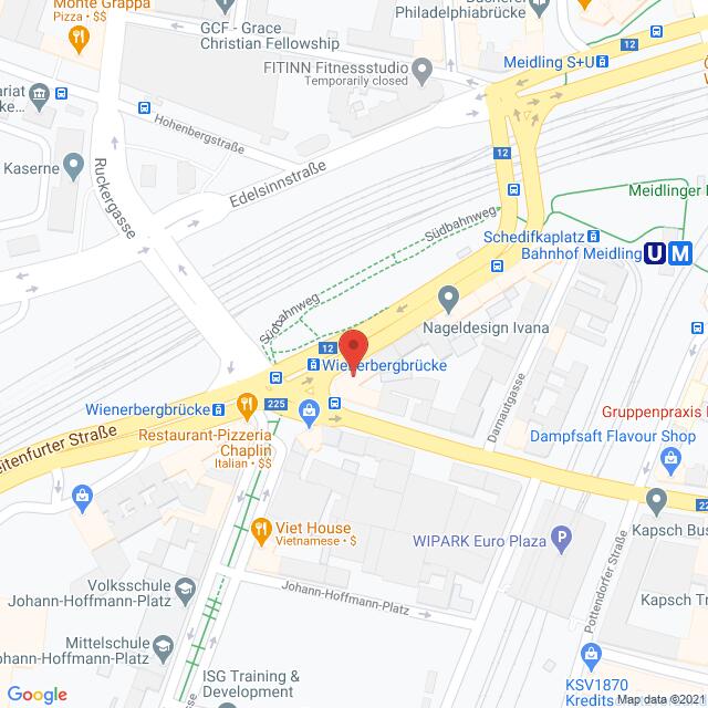 Anfahrtsmappe von Lehrbetrieb Intercoiffeur Strassl nach INTERCOIFFEUR STRASSL SCHAIDER – Breitenfurter Straße 17, 1120 Wien – Anfahrtsmappe