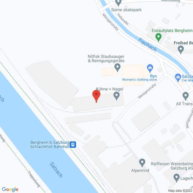 Kühne + Nagel, Metzgerstraße 81, 5101 Bergheim Bei Salzburg Anfahrtsmappe