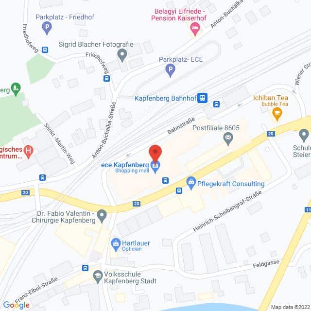 Magenta Ekz Ece Kapfenberg, Europaplatz, Wiener Str. 35a, Top 109, 8605 Kapfenberg Anfahrtsmappe